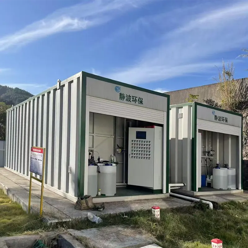 Ospitaleko hondakin-uren tratamendurako ekipoak