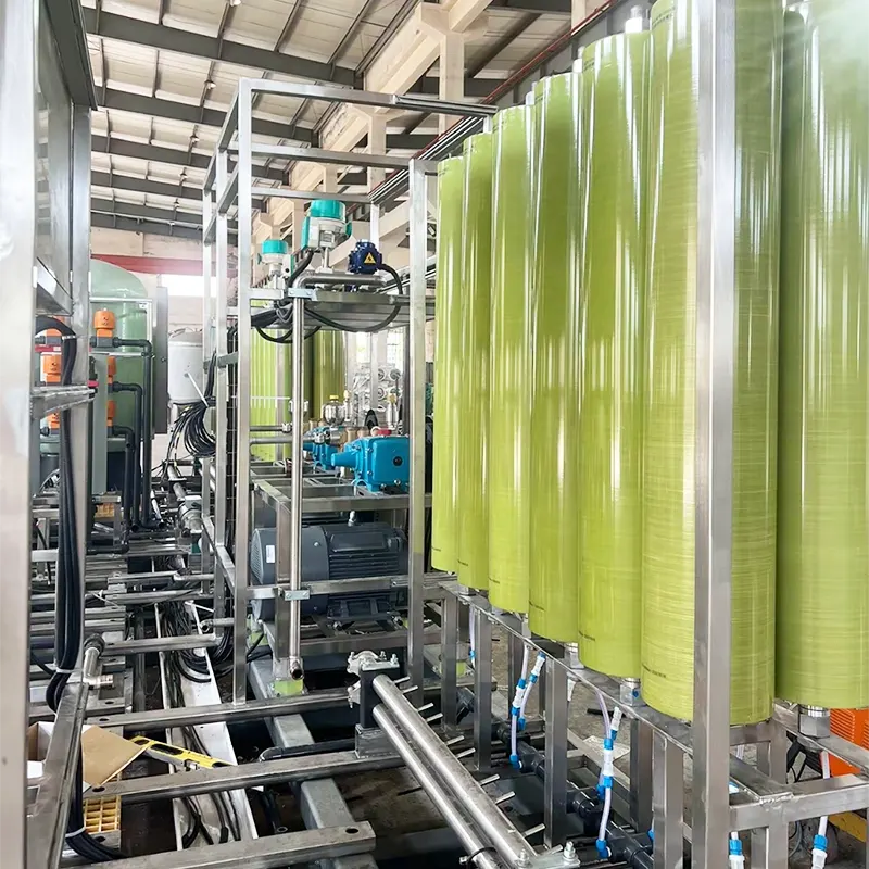 Industriako urak gatzatzeko ekipoak