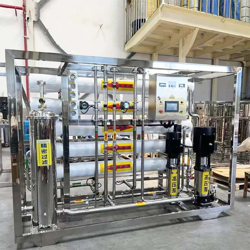 2. mailako ur hutsa alderantzizko osmosi ekipamendua Elikagaien industriarako