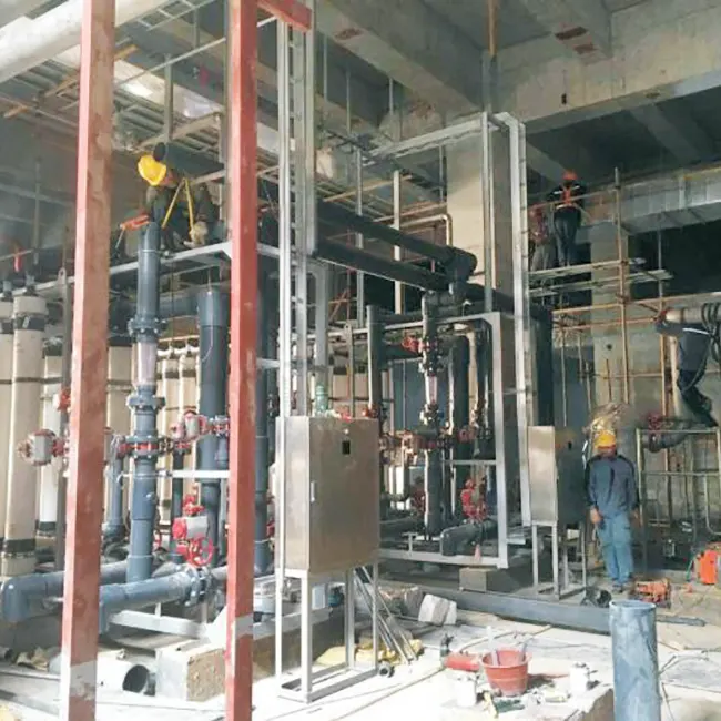 Ura tratatzeko tailerra in situ kasua